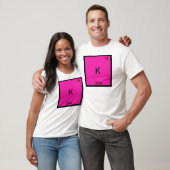 K - オッケー 化学元素記号 楽しい周期表 Tシャツ (ユニセックス)