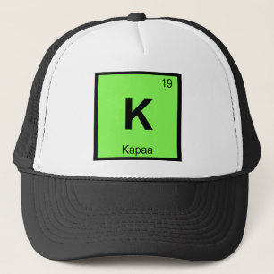 K -カパカアカアイハワイケミストリー周期表 キャップ