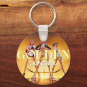 K – キーポップ・アートのチェーン キーホルダー (裏面)