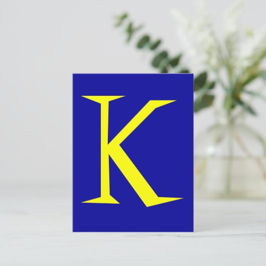 K ポストカード (スタンド正面)