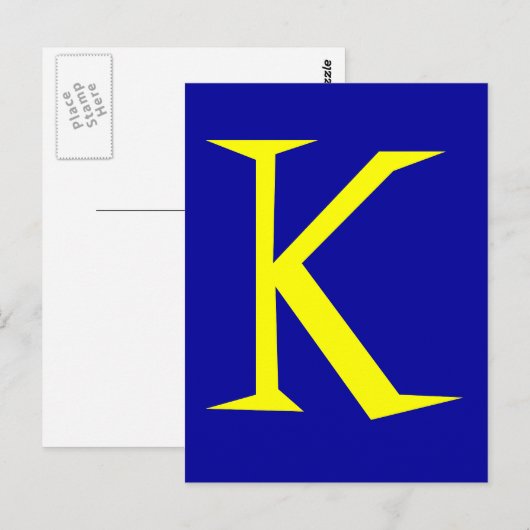 K ポストカード (正面/裏面)