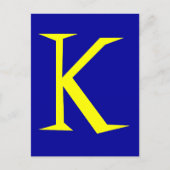 K ポストカード (正面)