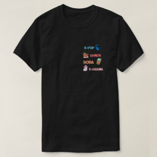 K-ポップ・アートのファッション（韓国K – ドラマ・K – ドラマファン向 Tシャツ