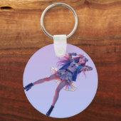 K ポップ・アートの- キーホルダー (正面)