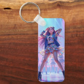 K ポップ・アートの- キーホルダー (正面)