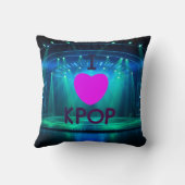 K ポップ・アートの- クッション (裏面)