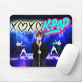 K ポップ・アートの- マウスパッド (マウス)