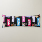 K-ポップ・アートの、ラーメン、ボバ、アニメ文化ファポップ・アートのン ボディピロー (正面)