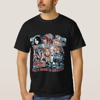 K ポップ・アートの- Tシャツ