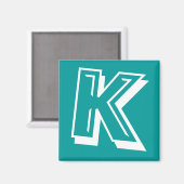 K マグネット (正面/裏面)