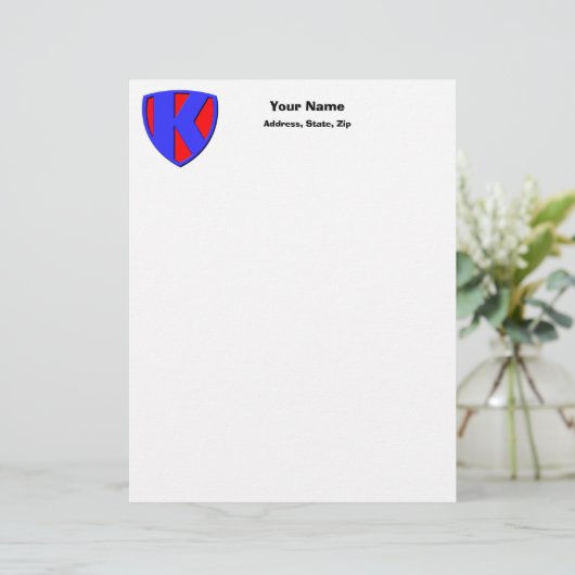 K レターヘッド (スタンド正面)