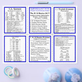 K-12 基本 24/7 - クラッシュコース - ポケットパンフレット チラシ (シングル)