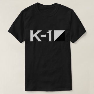 K-1 Tシャツの黒 Tシャツ
