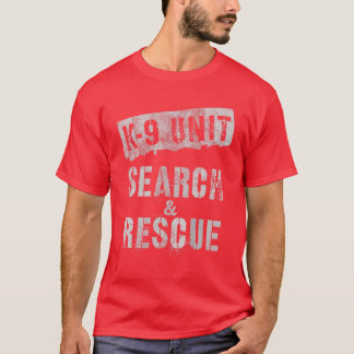 K-9ユニット検索 Tシャツ