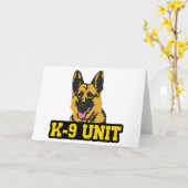 K-9ユニット カード (黄色い花)