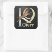 K-9ユニット – 警察犬ユニット – マリノワ スクエアシール (バッグ)