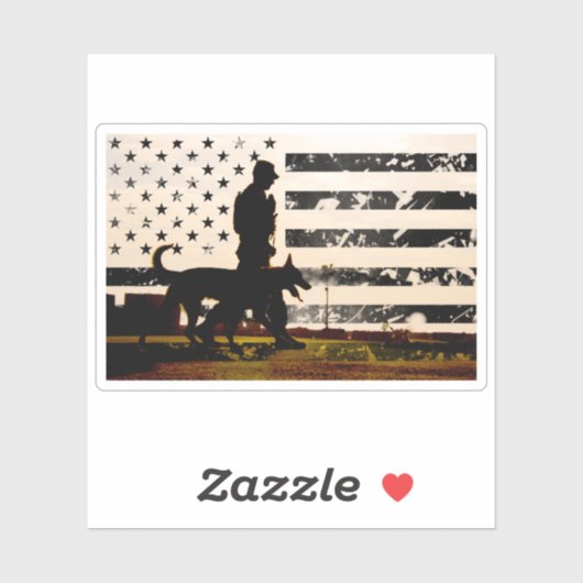 K-9ワーキング・ドッグ・ハンドラ シール (シート)