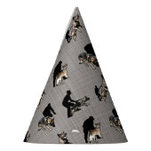 K-9作業用ドッグハンドラパターン パーティーハット (左)