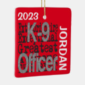 K-9士官並外カスタム兵 セラミックオーナメント (右)