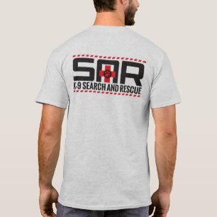 K-9調査および救助- SAR Tシャツ