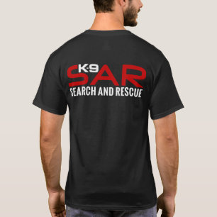 K-9調査および救助- SAR Tシャツ
