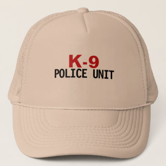 K-9警察のトラック運転手ハット キャップ