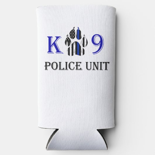 K-9警察部隊 スリム缶クーラー (正面)