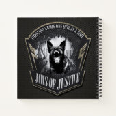 K-9部隊 – 警察部隊 – ドイツのシェパード ノートブック (裏面)