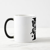K Alphabet black butterfly モーフィングマグカップ (左)
