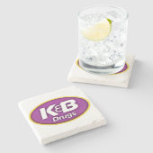 K&B、K&Bコースター、ニューオーリンズ ストーンコースター (横)