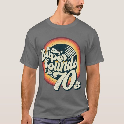 K Billys Super Sounds of the 70s gift Tシャツ (正面)