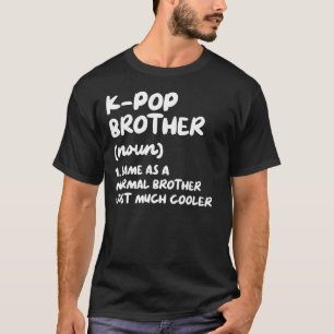 K-Brotherポップ・アートの定義Kpop南おもしろい韓M Tシャツ