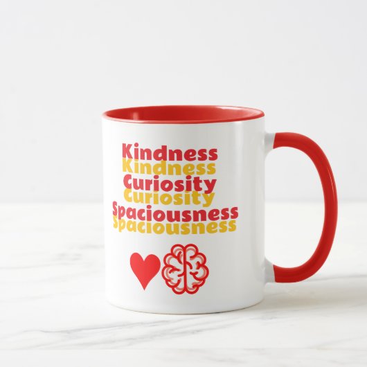 K C S - Kindness Curiosity Spaciousness マグカップ (右)