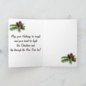 K-Ceeクリスマスカード、メリークリスマス カード (内部)