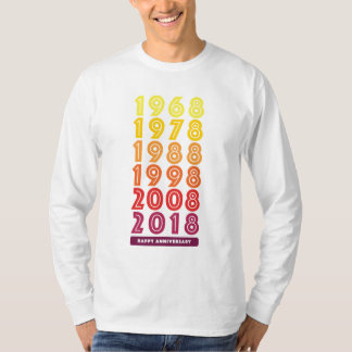 K&D記念日の人の長袖のTシャツ Tシャツ