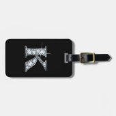 K "Diamond Bling" Luggage Tag ラゲッジタグ (正面横)