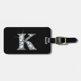 K "Diamond Bling" Luggage Tag ラゲッジタグ