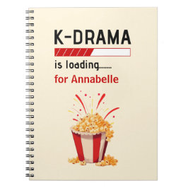 K-Dramaが読み込まれています オリジナルノートブック ノートブック