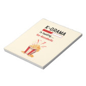 K-Drama is loading Personalized  ノートパッド (回転)