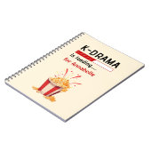 K-Drama is loading Personalized Notebook ノートブック (左側)