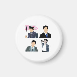 K-Drama Male Leads マグネット