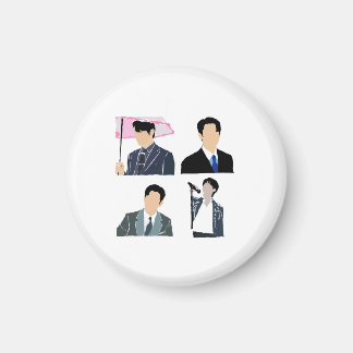 K-Drama Male Leads マグネット