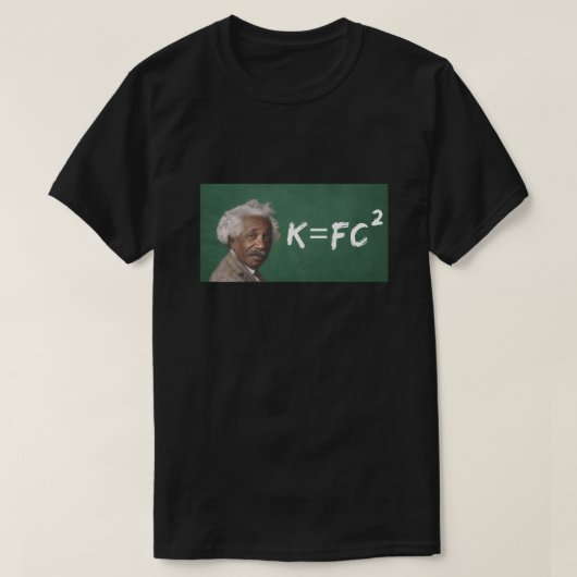 K=FC2。 Tシャツ (デザイン正面)