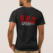 K.H.D. Gabber Tシャツ (裏面)