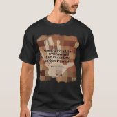K. Harris 引用色ブロック Tシャツ (正面)