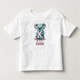 K is for Katie – Custom  トドラーTシャツ