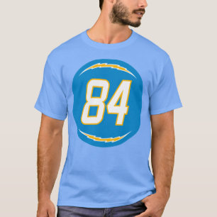 K Jヒルナンバー84ジャージーロサンゼルス充電器イン Tシャツ