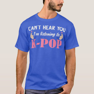 K-K-聞Musicに行くポップ・アートのよポップ・アートの Tシャツ