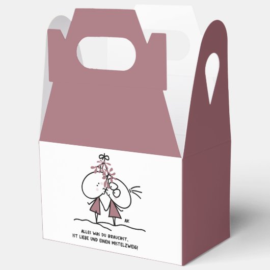 K&K Xmas  フェイバーボックス (見開き)