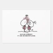 K&K Xmas  ラッピングペーパーシート (正面2)